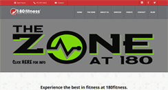 Desktop Screenshot of oneeightyfitness.com
